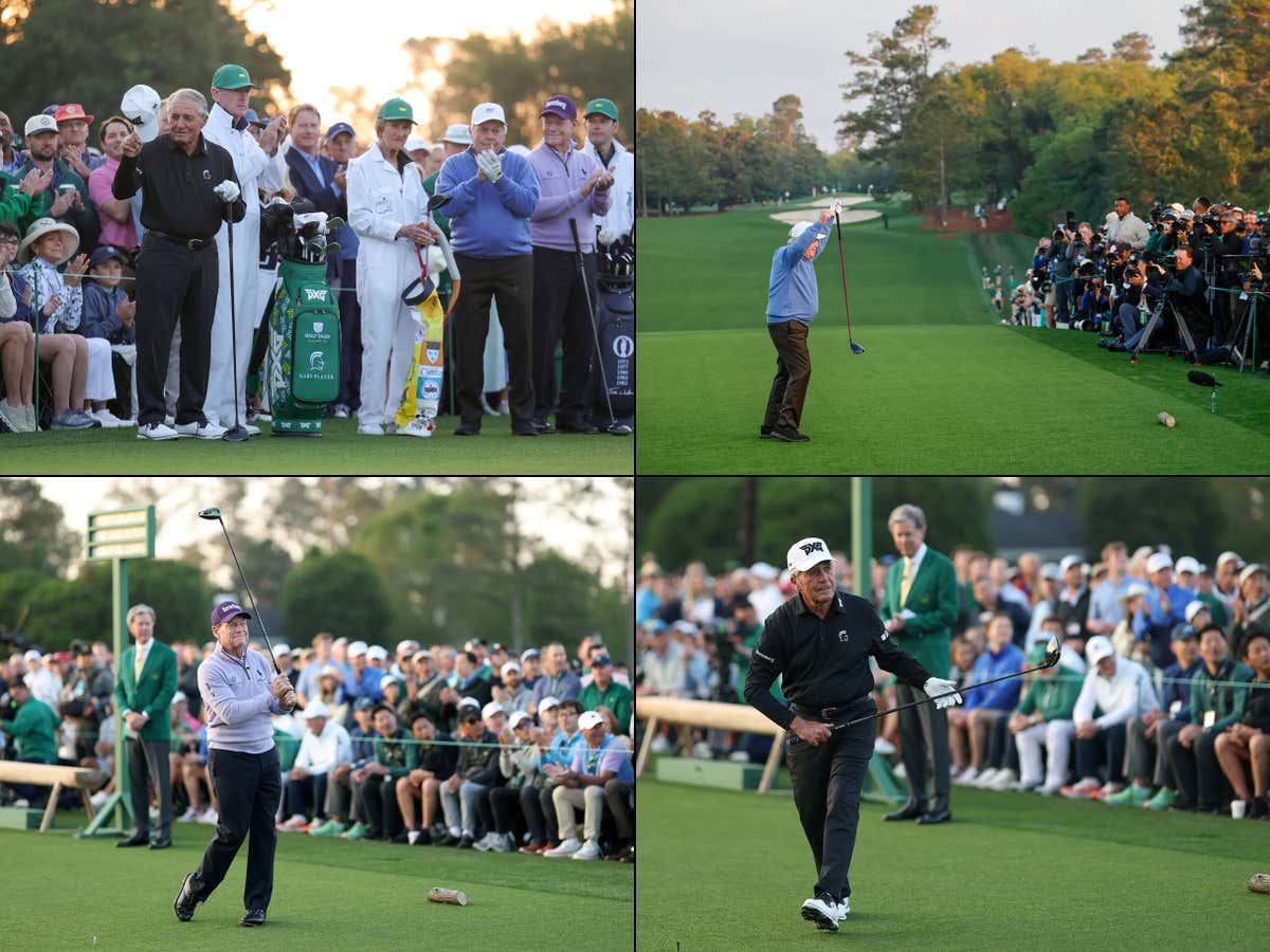 There Is Nothing Like The Tradition Of Seeing Jack Nicklaus, Tom Watson And Gary Player Flush Their Drives To Get The Masters Started