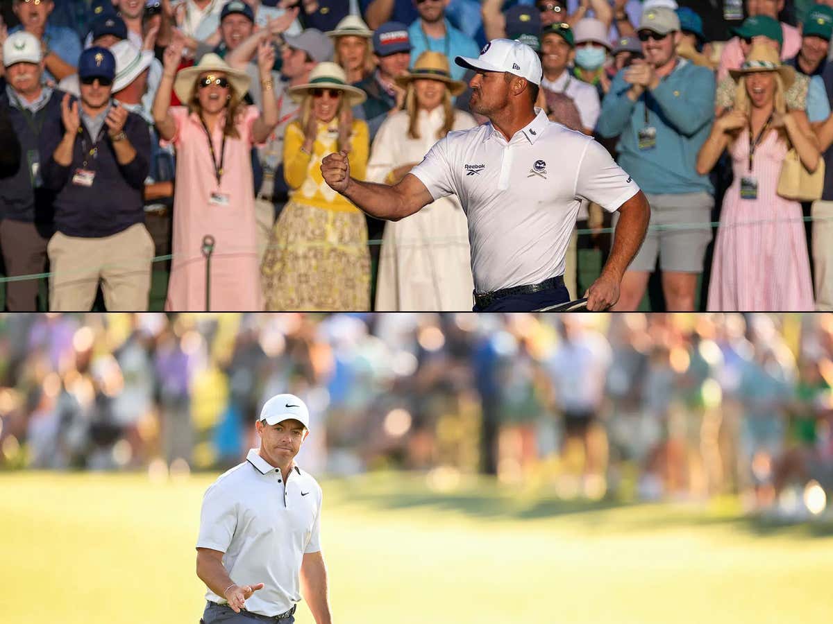 Rory vs Bryson Part 2 - Sunday At The Masters  Is Setting Up To Be An All-Time Day