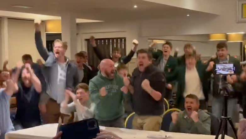 Flat Out Awesome - People At Rory's Home Club Started Going Bananas The Moment He Drilled The Winning Putt At The Masters