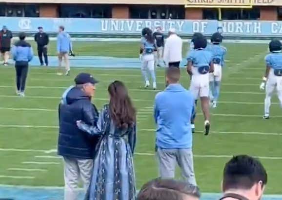 What Are You Talking About? All Great College Football Coaches Let Their 24-Year-Old Girlfriends On The Field For Practice