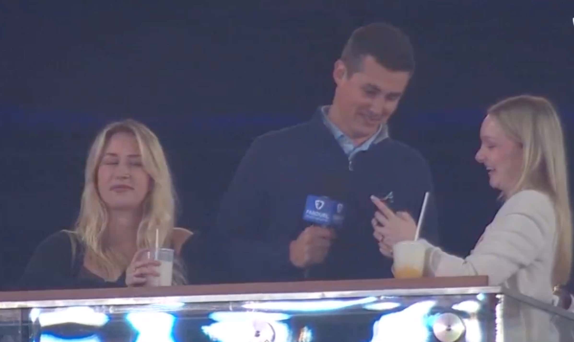 Braves Reporter Wiley Ballard Got a Girl's Number Live On Air in One of the Smoothest Moves You'll Ever See