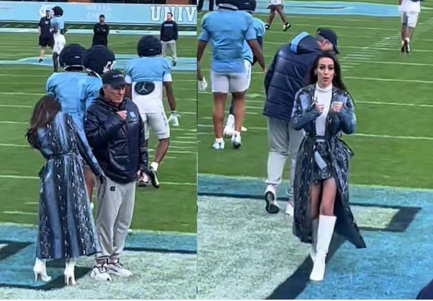 Find a Woman Who'll Help You Run Your Football Program's Spring Practices the Way Bill Belichick Has