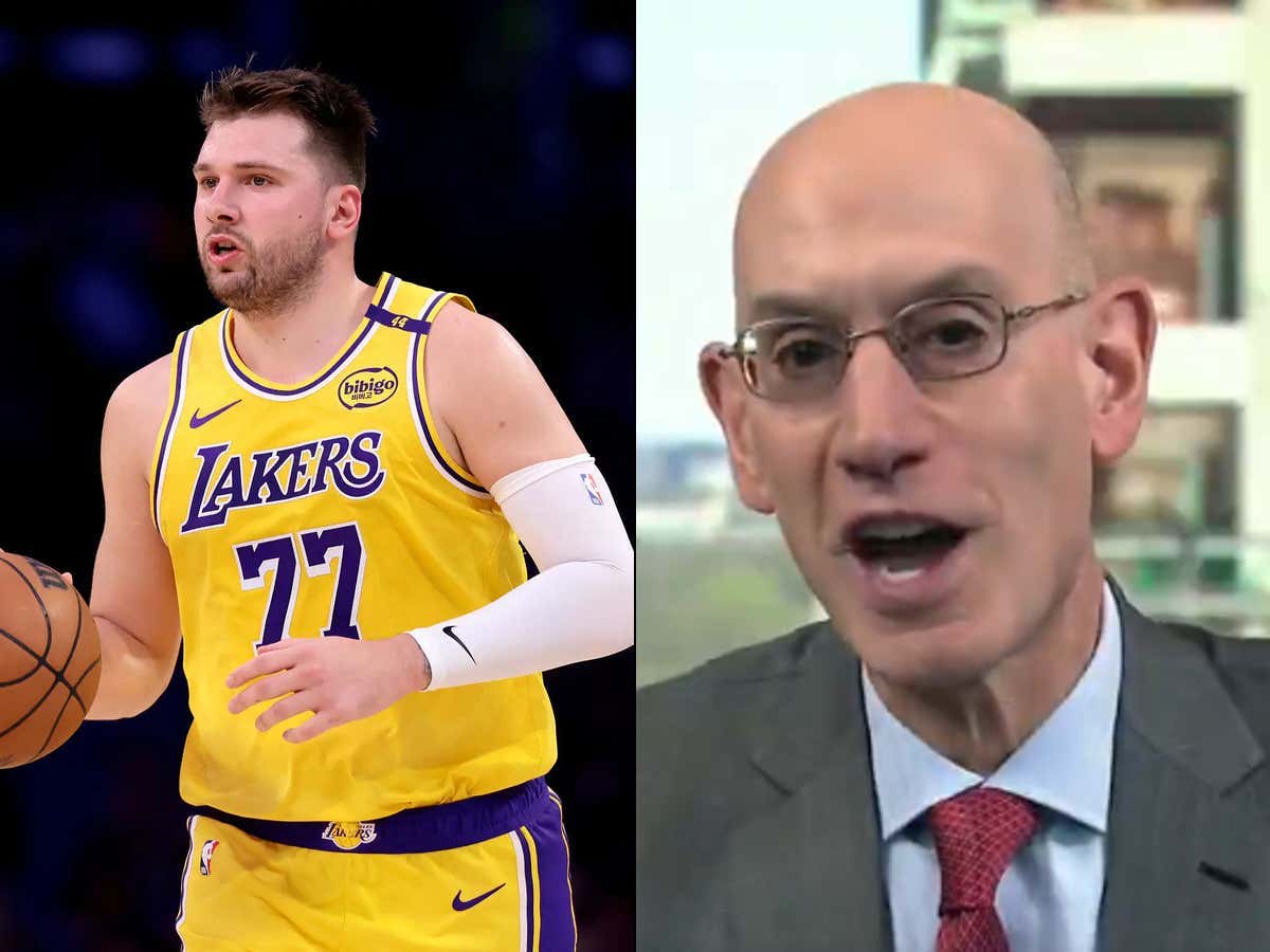 Adam Silver Tried Like Hell To Dispel The Notion That He Had Any Involvement In The Luka Doncic Trade