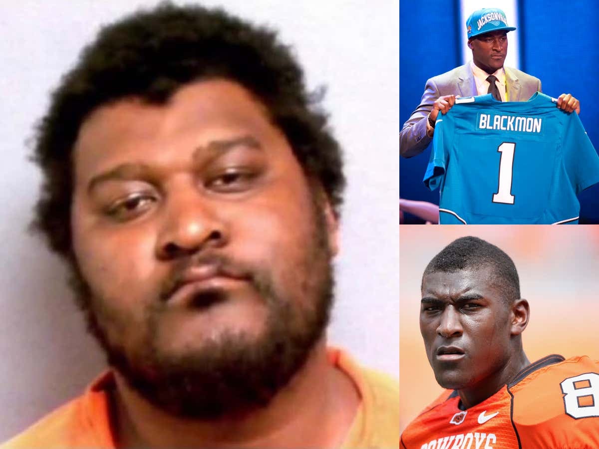 Ex-Oklahoma State & Jacksonville Jaguars Wide Receiver Justin Blackmon Was Arrested On Oklahoma State's Campus For Public Intoxication