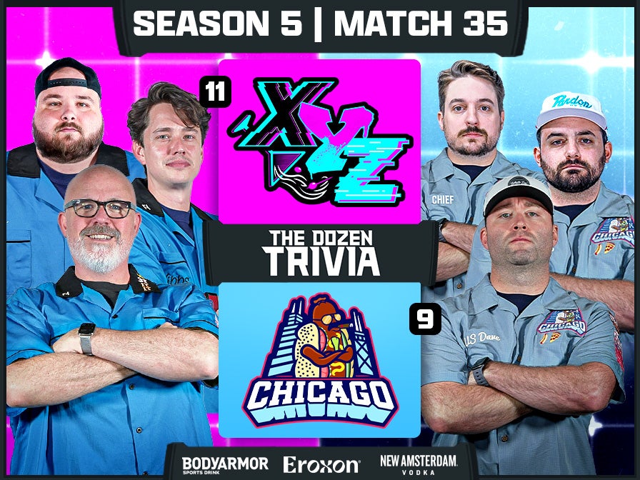 Chicago vs. Gen XYZ | Match 35, Season 5 - The Dozen Trivia League