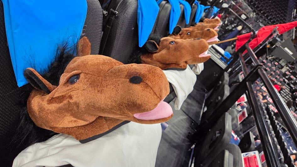 The Clippers Passing Out Horse Heads For The Fans Sitting In The Wall In An Attempt To Get Into Nikola Jokic's Head Is Elite Mental Warfare