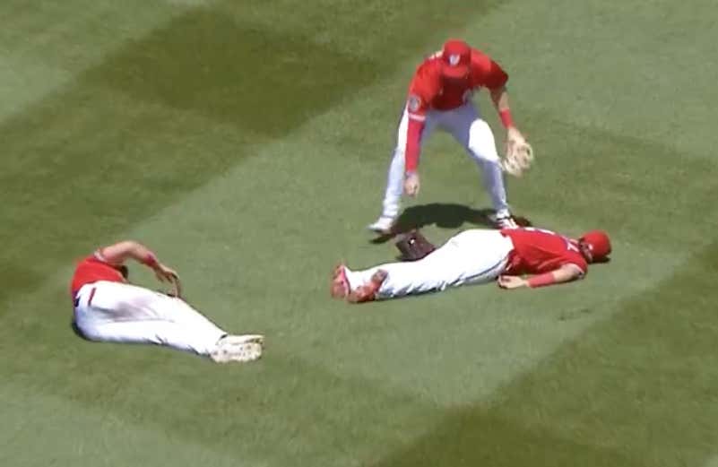 Luis Garcia Had A Hell Of A Collision But You Have To Give Him Credit For An All Time Heads Up Play To Get The Ball To His Teammate While Laying On The Ground