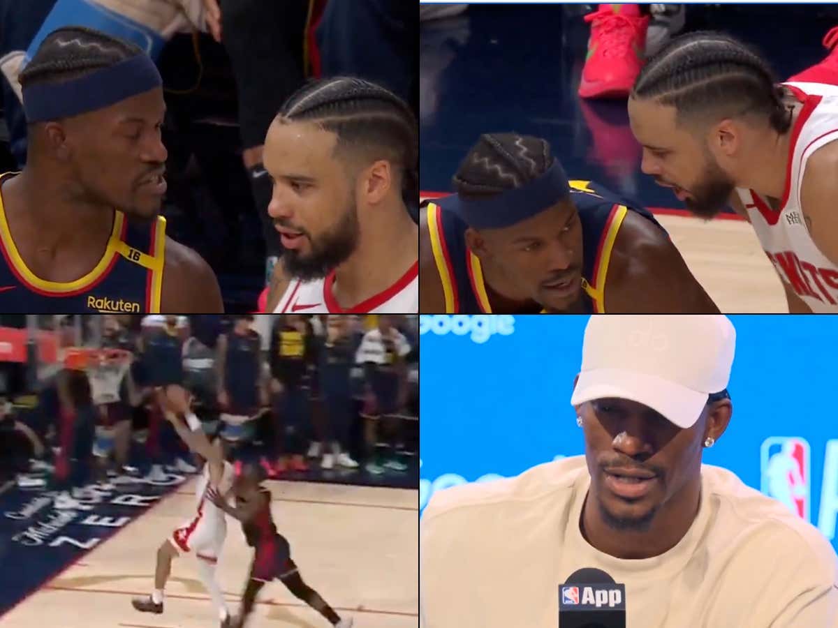 'Get Me On Record, I Don't Like Dillon Brooks' - Jimmy Butler Wants The World To Know He's 100% Serious When He Called Brooks A 'Bitch And Bum'