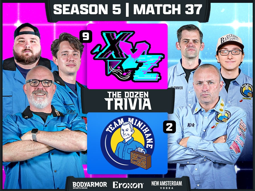 Team Minihane vs. Gen XYZ | Match 37, Season 5 - The Dozen Trivia League