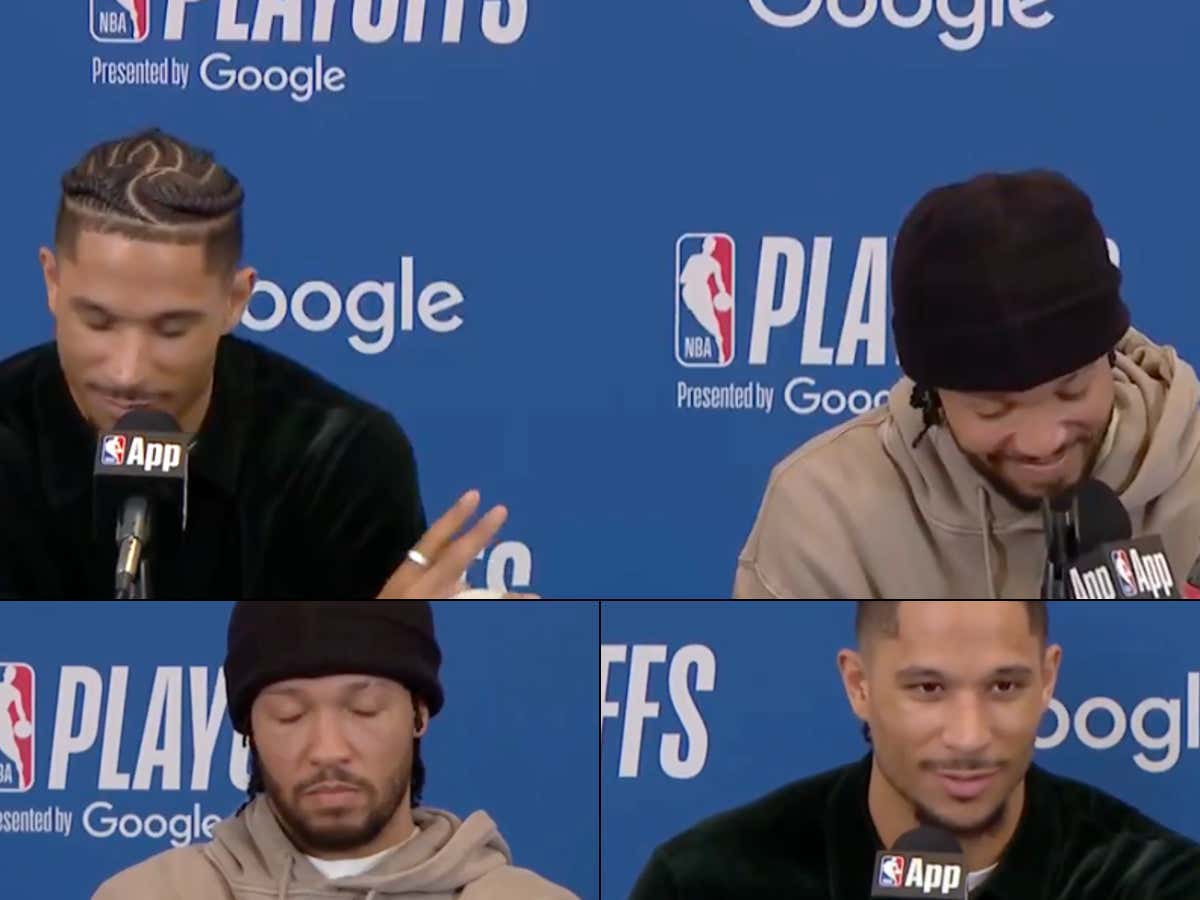 Fire Alarms, Ordering Food, National Championship Shit Talking - Jalen Brunson And Josh Hart's Ability To Piss Each Other Off After A Win Is Beautiful To Watch
