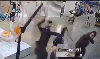 The Robot Uprising is Upon Us as a Humanoid 'Bot Goes Berserk and Attacks Its Human Handlers