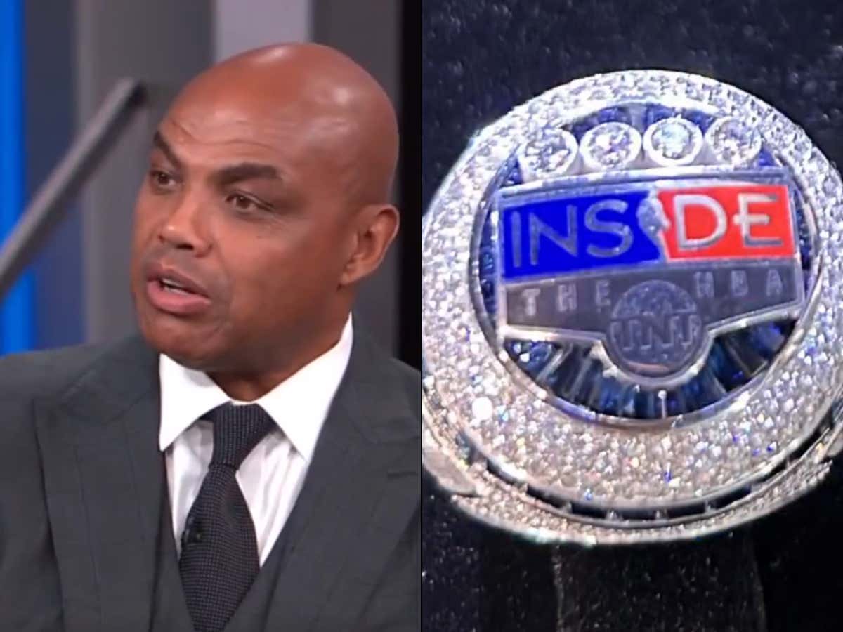 Charles Barkley Finally Got His Ring After Inside The NBA Creates A Custom Ring To Celebrate Their Final Season On TNT