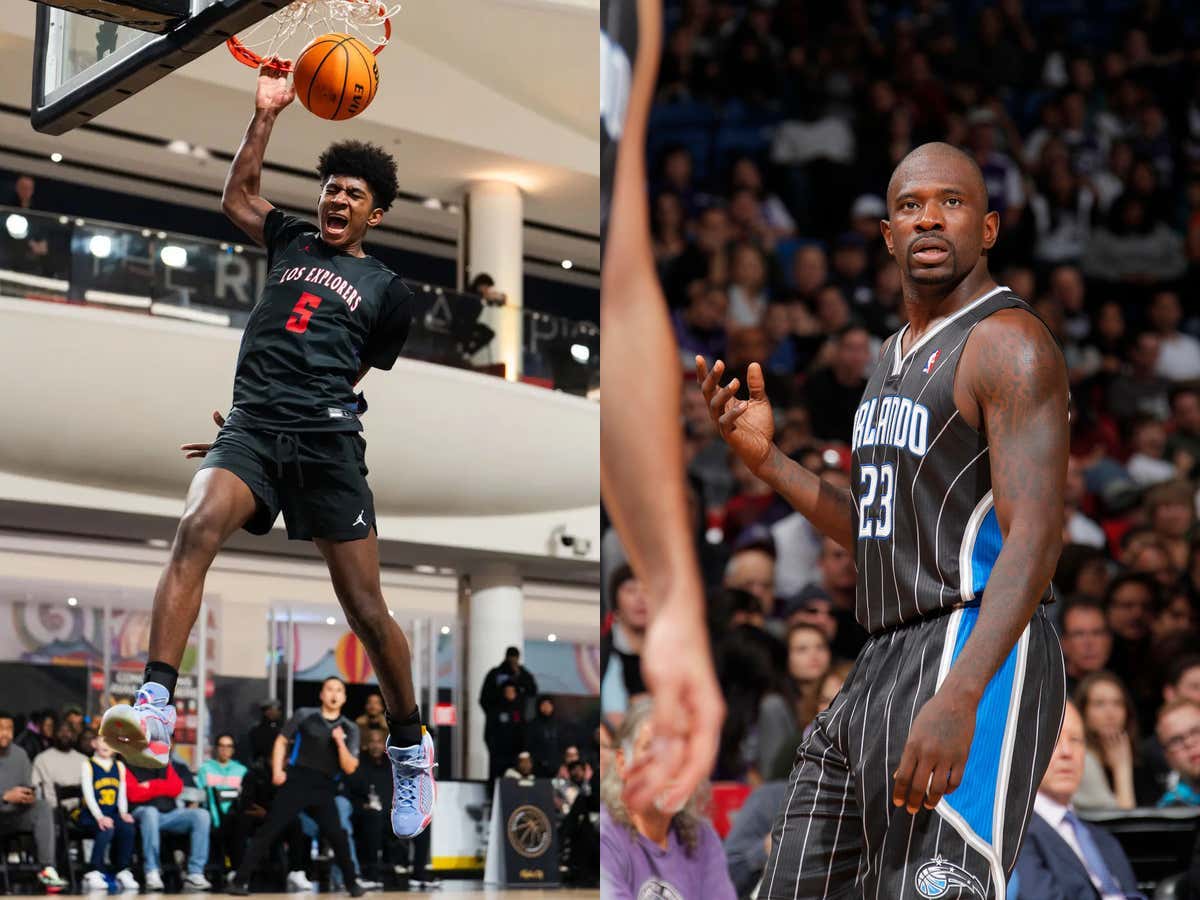 Jason Richardon's Son Jaxon Might Be a Better Dunker Than His Dad