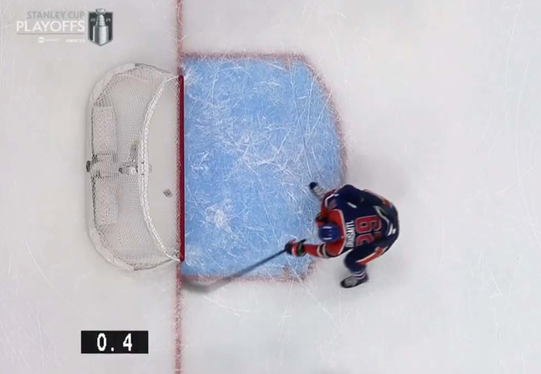 Las Vegas Goal (or Edmonton Oilers Own Goal) With 0.4 Seconds Left in The Game Brought The Golden Knights Season Back from The Dead
