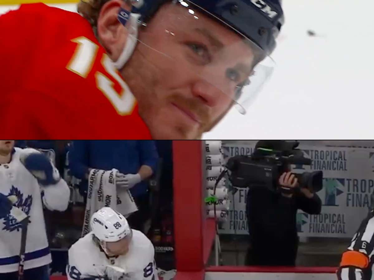 William Nylander Is Going To Have To Go Into Witness Protection Program After Things Got Spicy At The End Of The Leafs vs Panthers Game 4