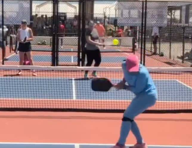 And Here We Have The Most Diabolical Way On God's Green Earth To End A Pickleball Match