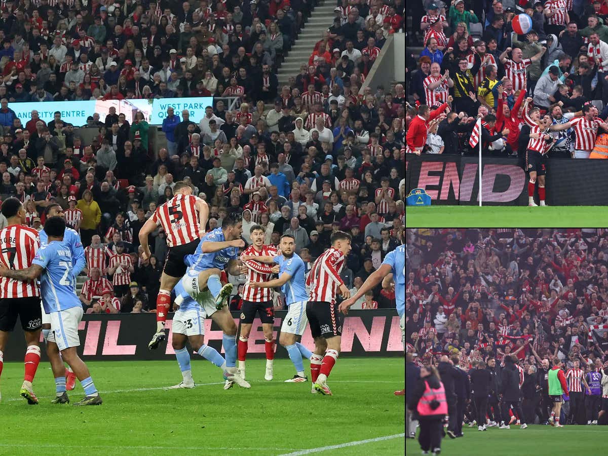 'I'VE NEVER SEEN SCENES LIKE IT' - Sunderland's Call Of Its Insane Buzzer-Beater Goal To Get One Step Closer To The Premier League Is Fucking Awesome