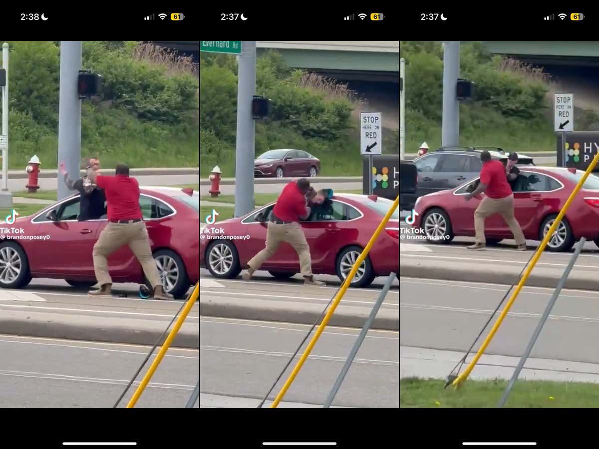 WATCH: There’s Nothing Like Some Good Old Fashioned Road Rage While Hanging Out Of Your Moving Car’s Window, Like These Two Ohio Fellas Displayed Yesterday