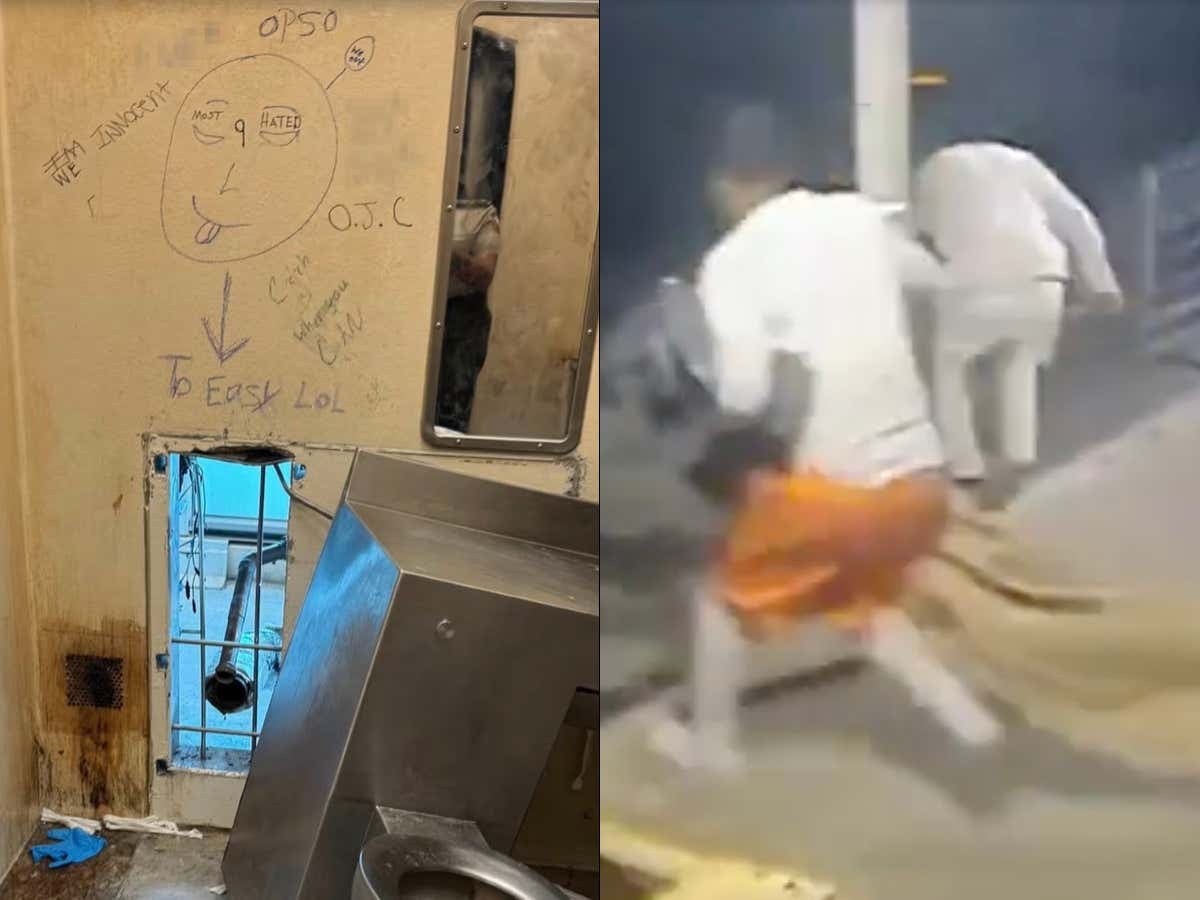 "To Easy LOL" - The Manhunt Is On After 10 Inmates Escaped New Orleans Prison Through Hole Behind A Cell Toilet, Left Notes On Wall Taunting Guards, Authorities Believe It's An Inside Job