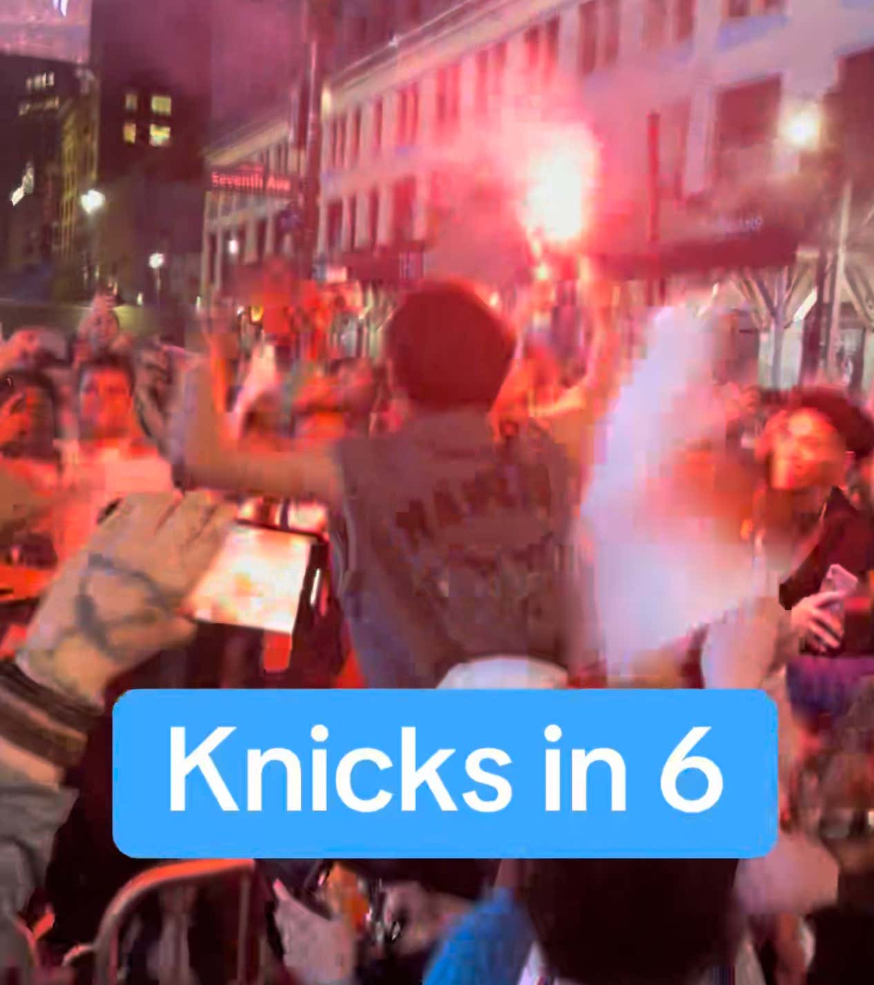 We Went Outside MSG For The Knicks Game 6 Celebration And Lived To Tell About It