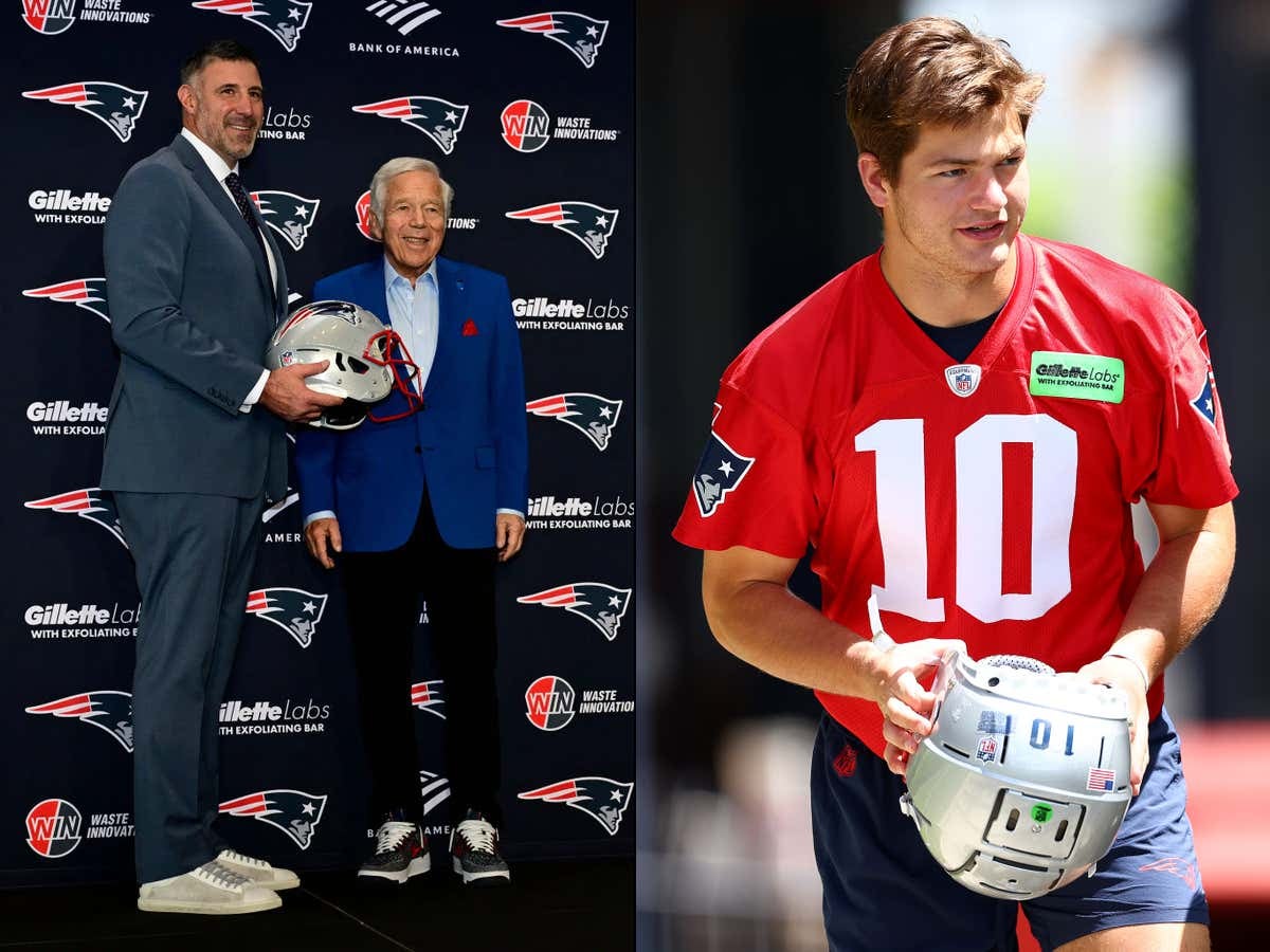 Mike Vrabel is Mentoring Drake Maye to Become the Patriots True Alpha. Which is Terrible News for the Rest of the NFL.