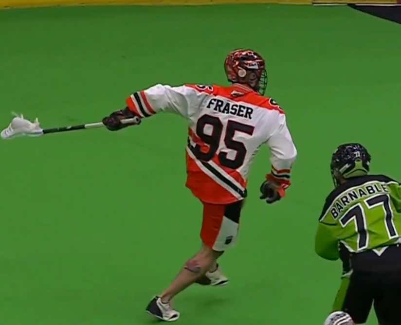 There Are Fewer Than 10 Humans On The Planet Who Can Score A Lacrosse Goal Equally As Preposterous As This One By Chase Fraser