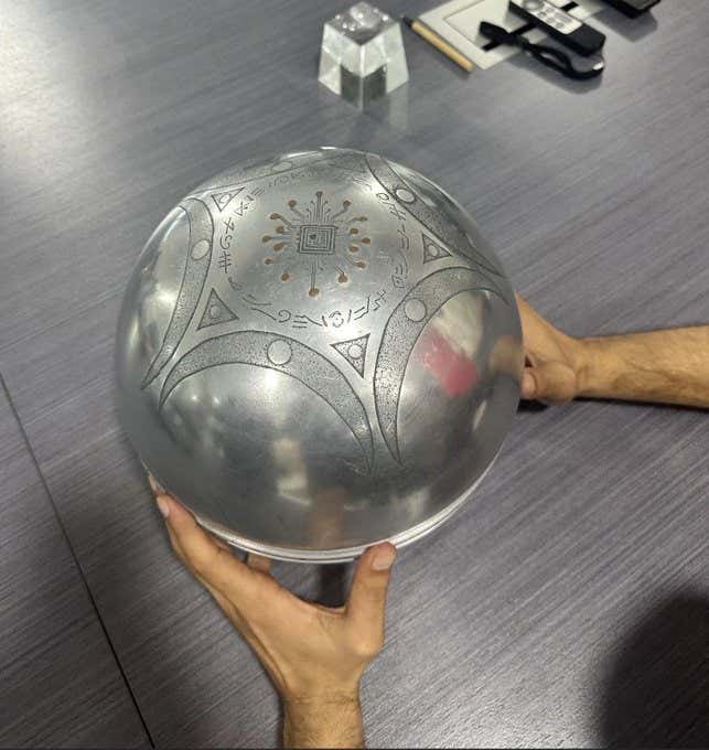 A UFO Being Called "The Buga Sphere" Was Recovered In Colombia And It "Defies Anything Known To This Planet In Composition and Structure"