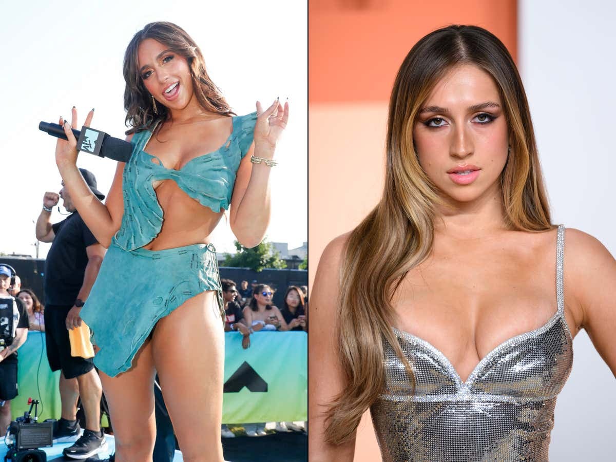 Tate McRae Rocked A See-Through Top For Her F1 Music Video And Did Dance Moves NEVER Seen On This Earth. To Quote The Internet, "Wow!"