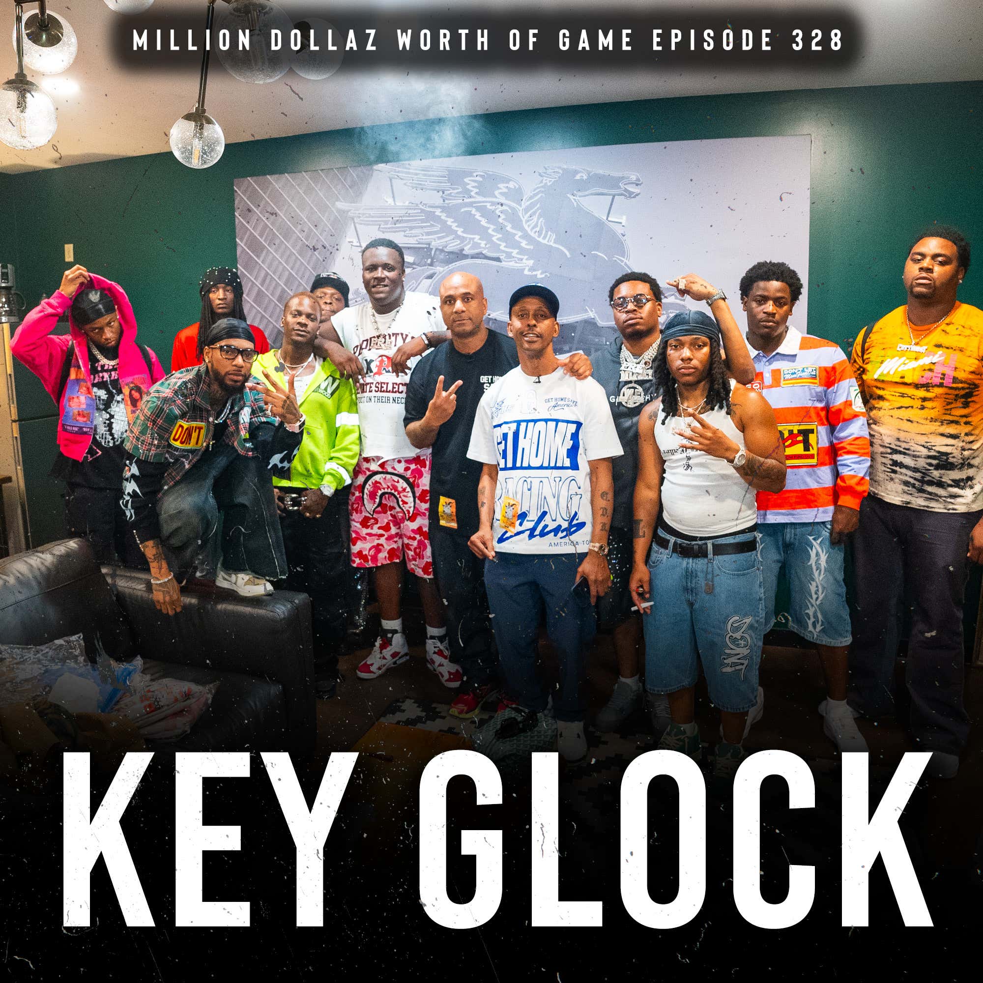 KEY GLOCK: MILLION DOLLAZ WORTH OF GAME EPISODE 328 episode artwork