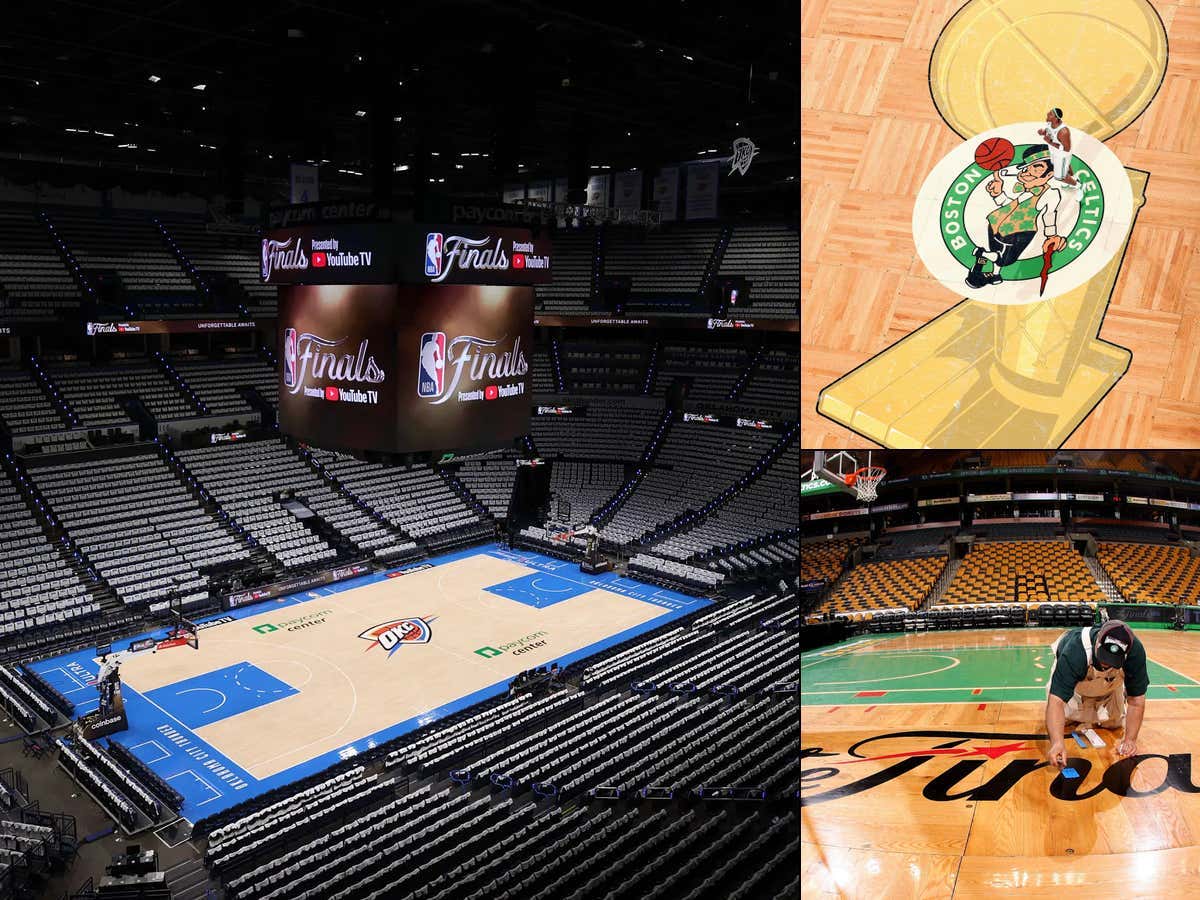 It Remains A Travesty That The NBA Still Hasn't Gone Back To The Old NBA Finals Court Designs