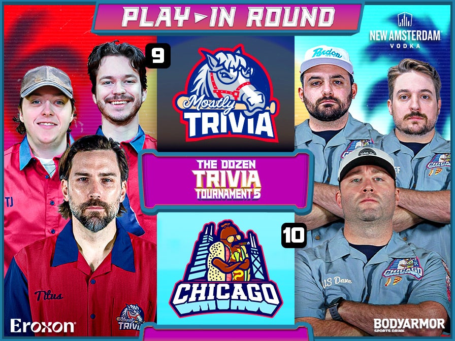 9-Mostly Trivia vs. 10-Chicago | Play-In Round, Match 2 - The Dozen Trivia Tournament 5
