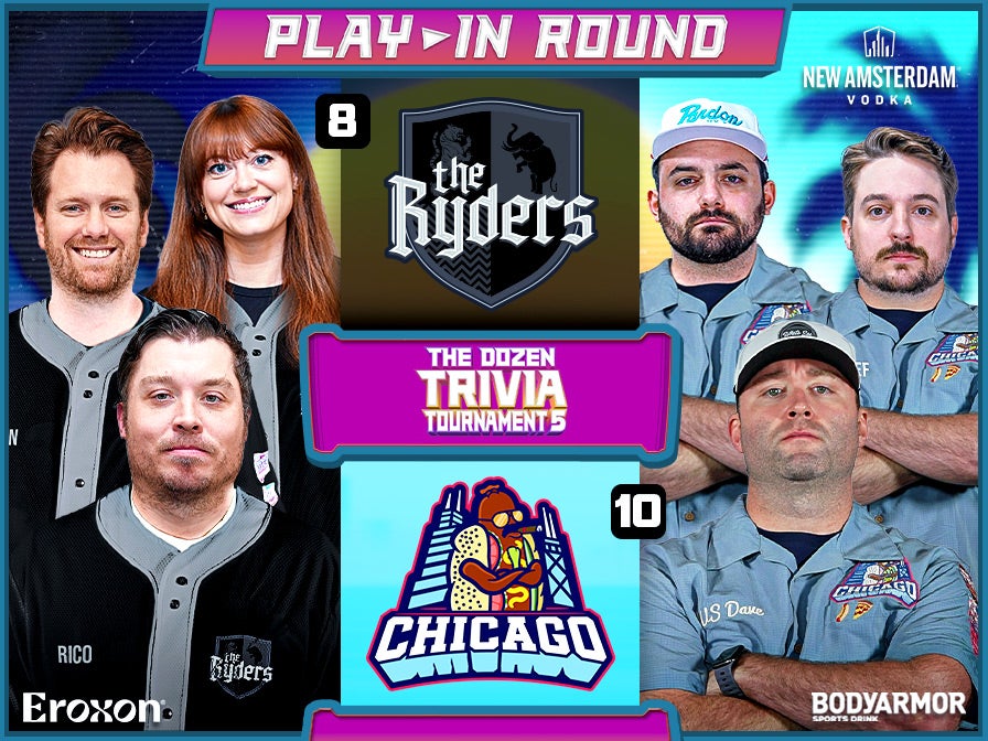 8-Ryders vs. 10-Chicago | Play-In Round, Match 3 - The Dozen Trivia Tournament 5