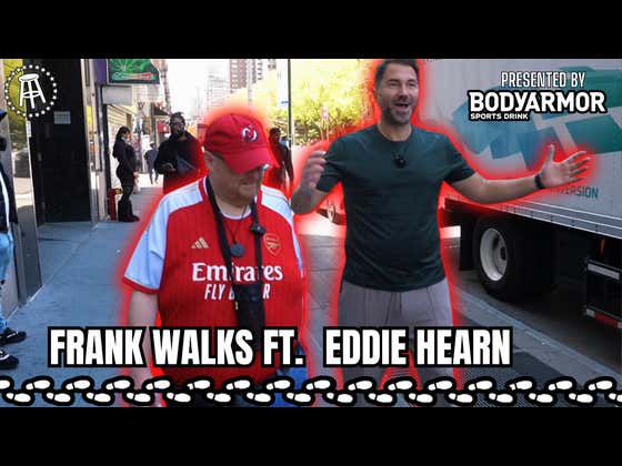 Frank Walks Episode 58: Eddie Hearn presented by BODYARMOR