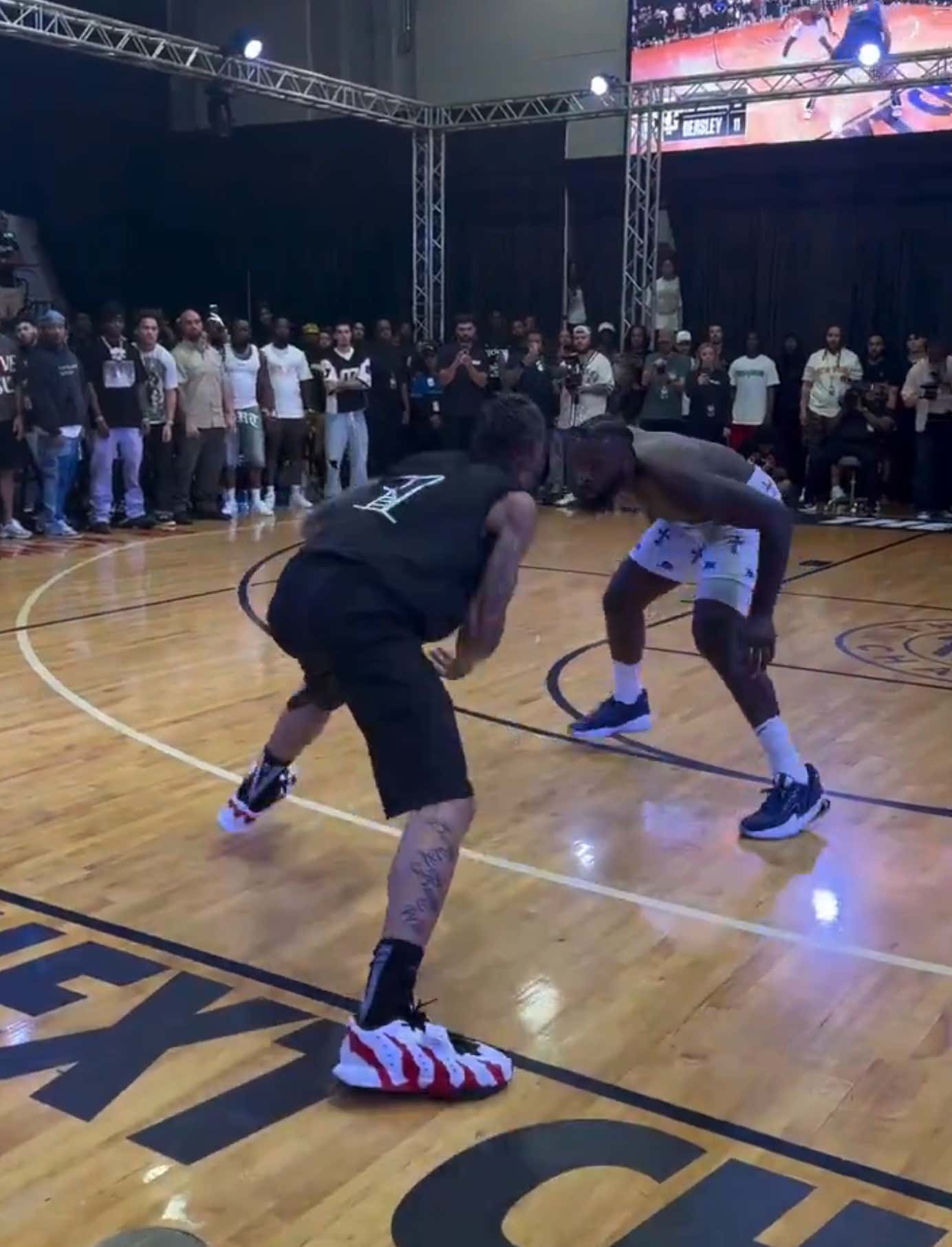 “We Made A Sextape Kim K Would Envy” - Michael Beasley And Lance Stephenson's 1v1 Battle Is Further Proof That The NBA Needs To Add "King Of The Court" To Their All Star Weekend