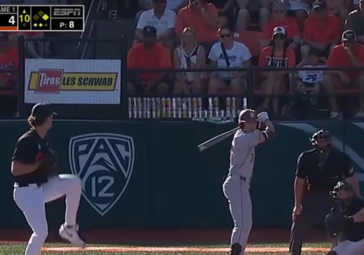 Dudes Rock - These Oregon State Baseball Fans Were The Real Winners This Weekend After Going Viral For Building Their Own Beer Wall Behind Home Plate