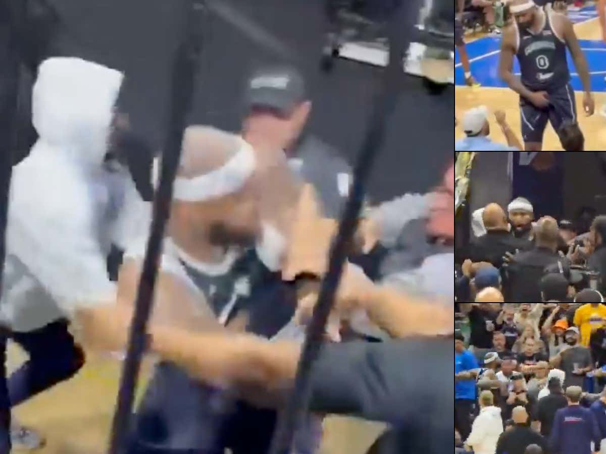Crotch Grabs, Beer Flying At Him - DeMarcus Cousins Tried To Fight An Entire Arena Of Fans In Puerto Rico After Getting Ejected