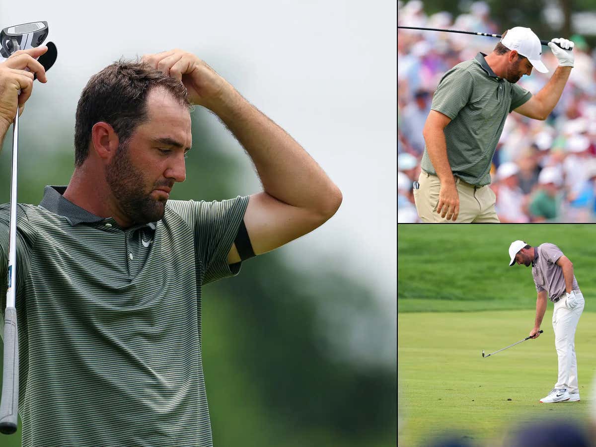 Big Win For The Course: Oakmont Has Scottie Scheffler Slamming Clubs, Looking Disheveled On The Range And Trying To Figure His Game Out