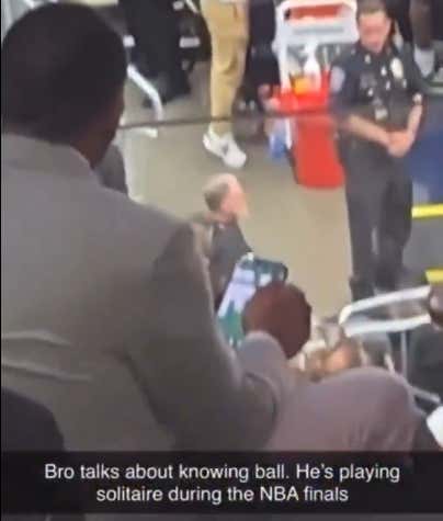 Stephens Ace List - Defending ESPN's #1 Sports Pundit For Playing Solitaire During The NBA Finals