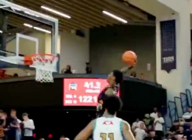 Keon Coleman Should Be Forced To Play In Every Celebrity Basketball Game After Watching Him Drop 60 Points And Put On A Show Over The Weekend