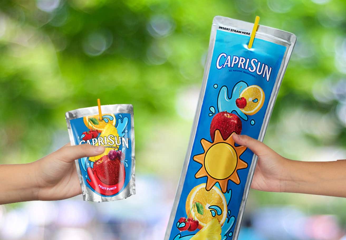 Finally Some Innovation That Matters: Capri Sun Is Making 15 Inch Juice Pouches