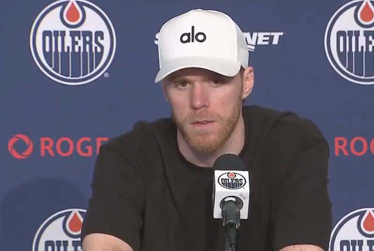 Connor McDavid Was Pretttttyyyy Non-committal When Talking About His Future In Edmonton