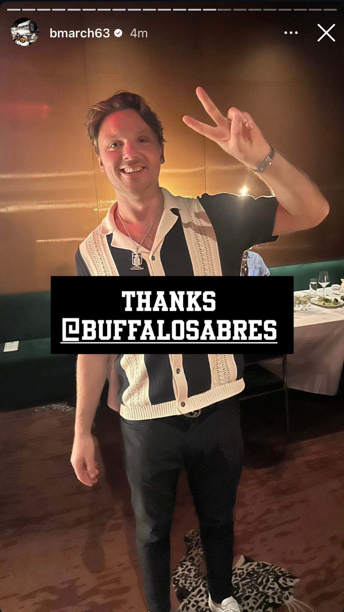 Brad Marchand Made Sure To Spend Some Time On Instagram Thanking Every Team That Helped Put The 2025 Stanley Cup Champion Florida Panthers Together