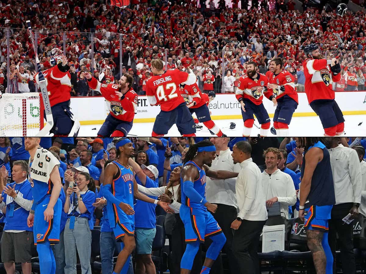 Compared To The Panthers Winning The Stanley Cup, The OKC Thunder Made Winning An NBA Championship Look Like The Biggest Chore Ever