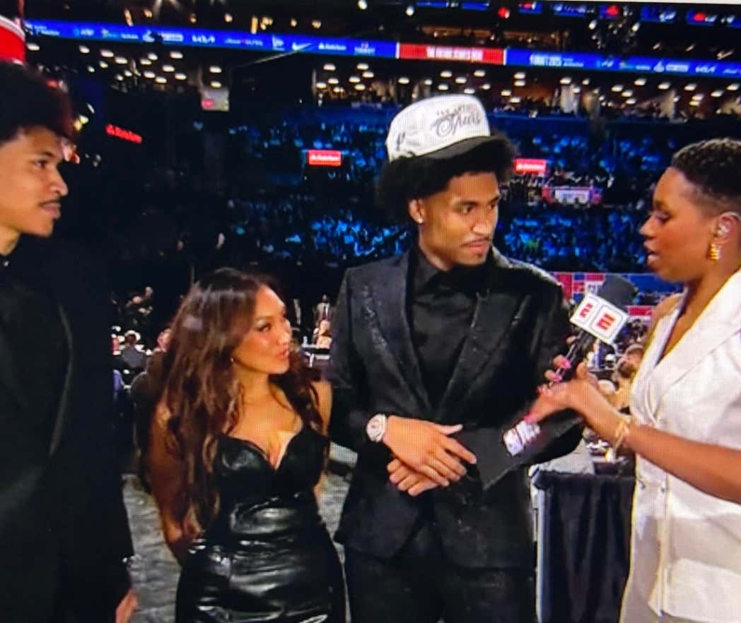 Congratulations To San Antonio Spurs #2 Overall Pick, Dylan Harper And His Family On Their Big Night