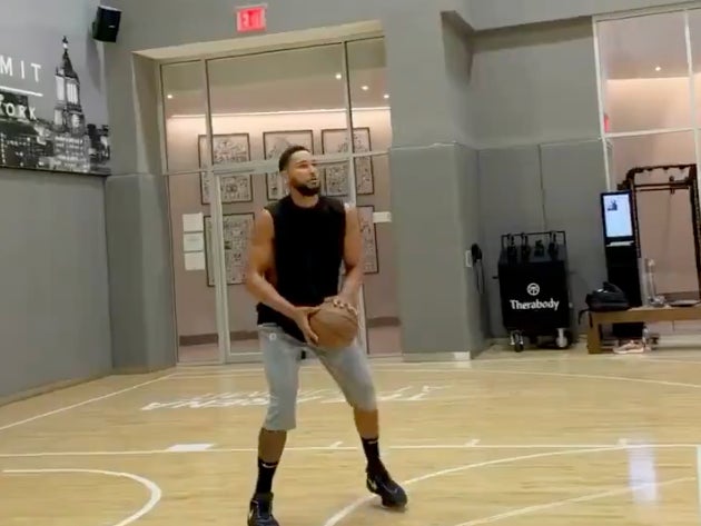 Summer Is Officially Here Now That We Have A New Video Of Ben Simmons Hitting Shots In An Empty Gym