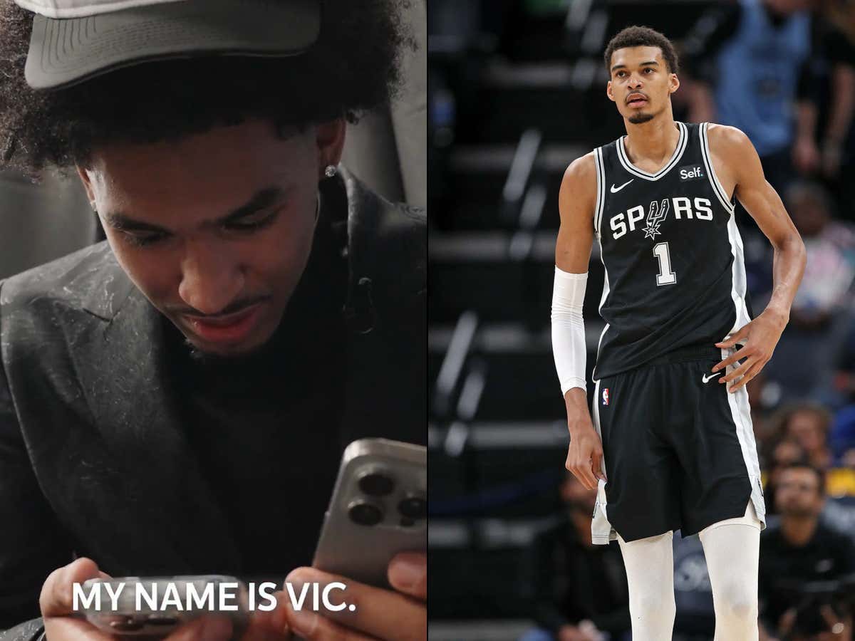 "Hi, I'm Vic I Play For The Spurs" - Victor Wembanyama Continues To Follow The Tom Brady Method When Welcoming New Rookies To San Antonio