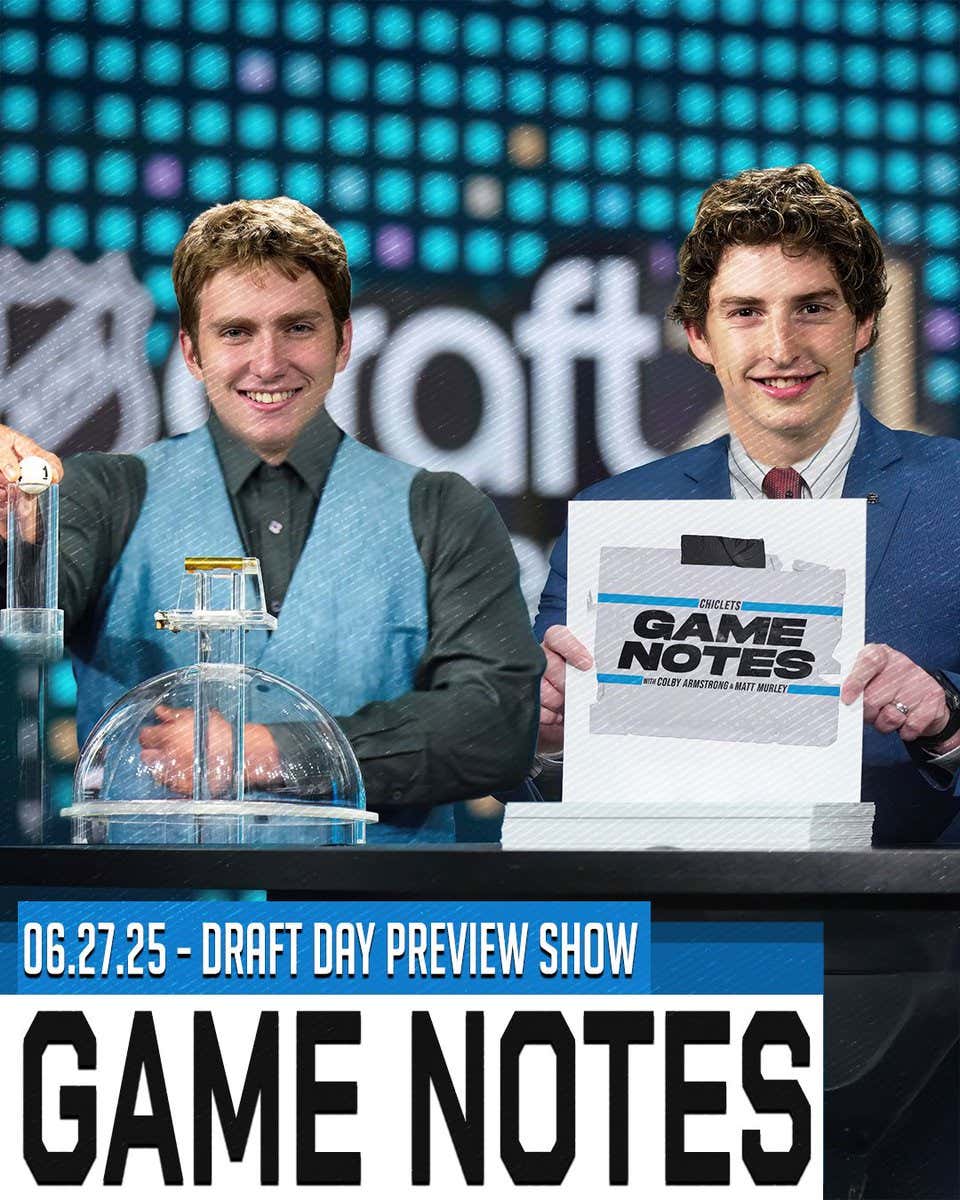 Game Notes NHL Draft Extravaganza