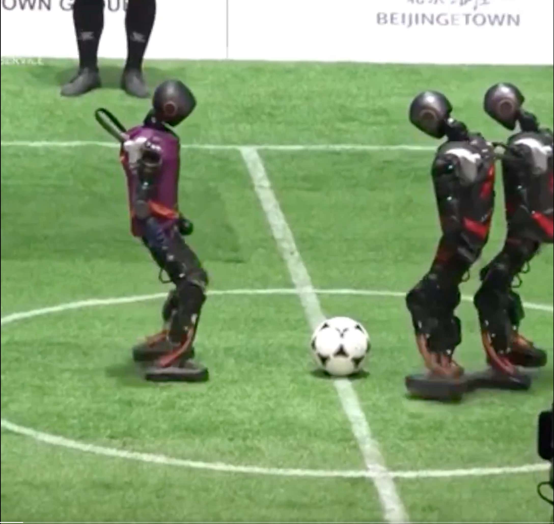 China Launched The World's First "Humanoid Robotic Soccer League" and MLS Should Be Very Worried