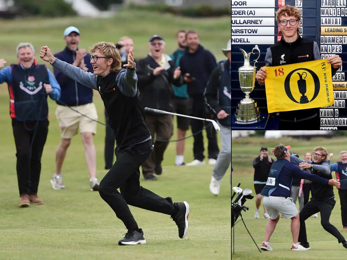 Clutch: Amateur Richard Teder Had A Ridiculous Hole Out For Eagle In A Playoff To Become The First Estonian To Ever Qualify For The Open