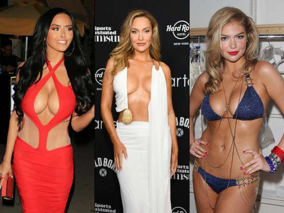 Here's Abigail Ratchford, Paige Spiranac, Kate Upton + Any American I Could Find In Red/White/Blue Bikinis (My Official Apology To Our Comment Section & Dua Lipa)